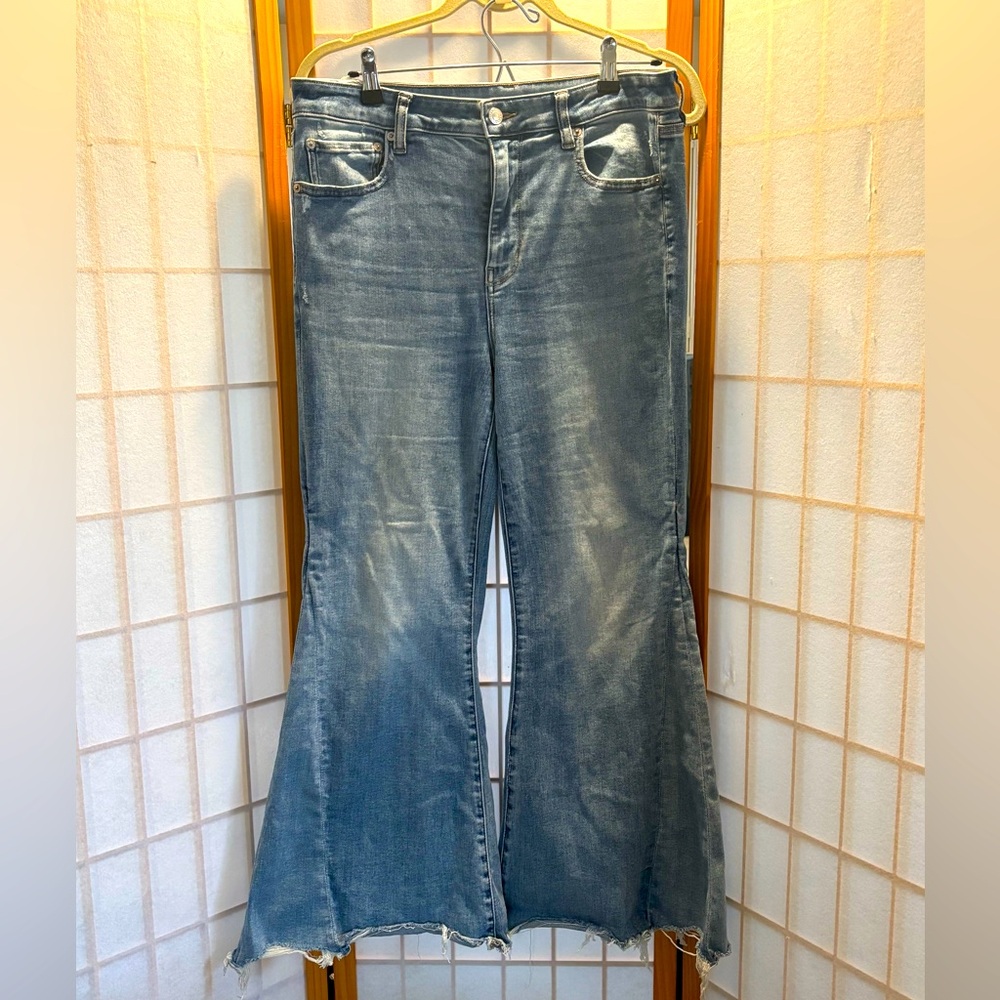 American Eagle Outfitters flair jeans 14-Short
